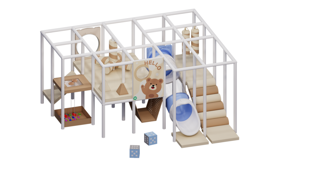 퍼니존 디자인정글짐 - 헬로베어 1